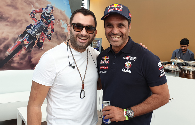 Ο Nasser Al Attiya δηλώνει φίλος της Ελλάδας και εύχεται να επιστρέψει σύντομα το Ράλι Ακρόπολις εκεί που ανήκει...