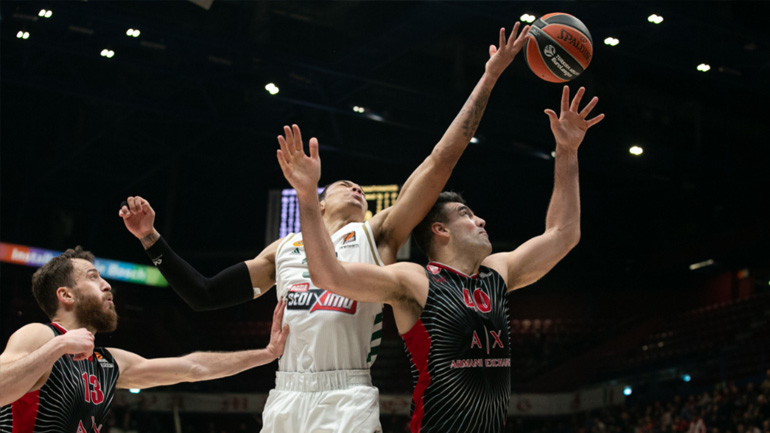 Δεν τα κατάφερε ο Παναθηναϊκός στο Μιλάνο, ηττήθηκε 96-87 από την Αρμάνι