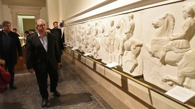 Κουτσούμπας: Η θέση των μαρμάρων του Παρθενώνα δεν είναι στο Βρετανικό Μουσείο