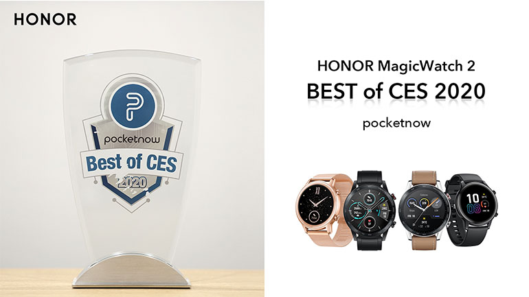 HONOR Magic Watch 2: Διάκριση “Best of CES 2020” για το νέο smartwatch