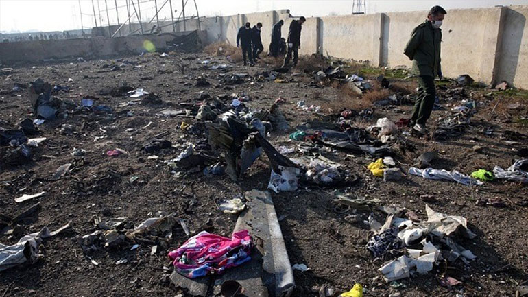 Ουκρανία: Το Ιράν συνεργάζεται πλήρως με την έρευνα για τη συντριβή του Boeing