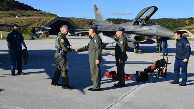 Επίσκεψη του Αρχηγού ΓΕΕΘΑ στη Σκύρο