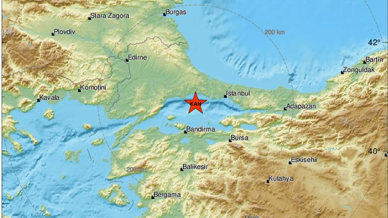 Σεισμός 4,7 Ρίχτερ στην Τουρκία