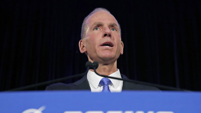 Ο απολυθείς διευθύνων σύμβουλος της Boeing αναμένεται να λάβει 62 εκ. δολάρια