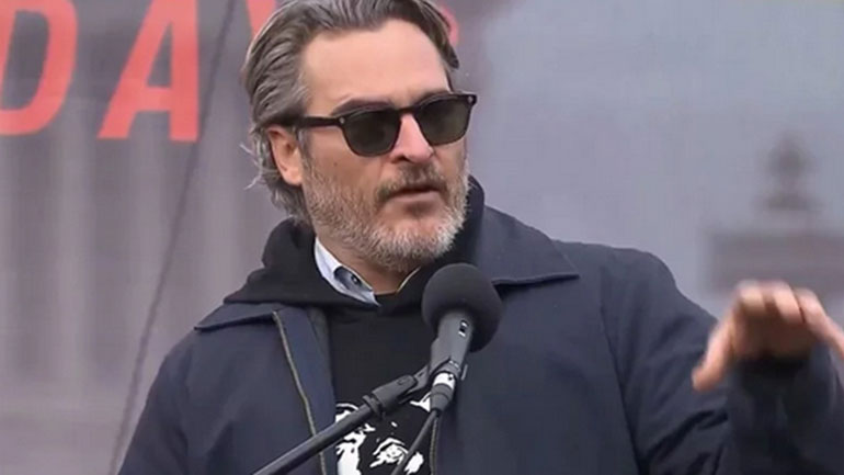 Συνελήφθη ο Joaquin Phoenix σε διαδήλωση για την κλιματική αλλαγή