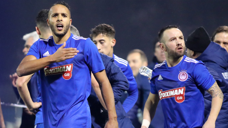 Άνετο πέρασμα του Ολυμπιακού από τη Λαμία, νίκησε 4-0 με χατ-τρικ του Ελ Αραμπί