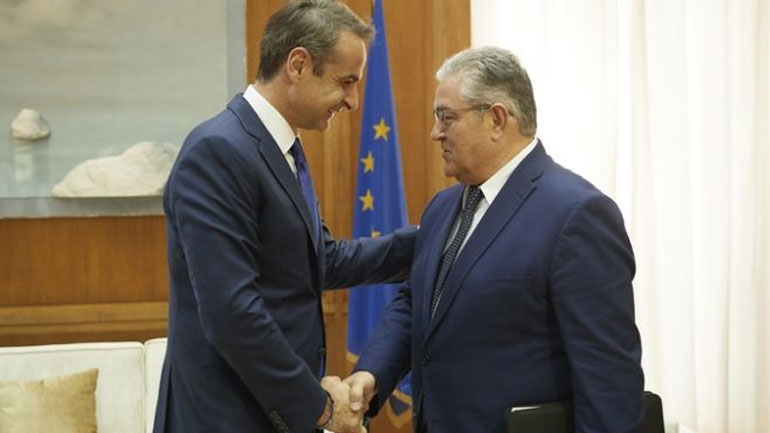 Στις 11.00 η συνάντηση Μητσοτάκη – Κουτσούμπα