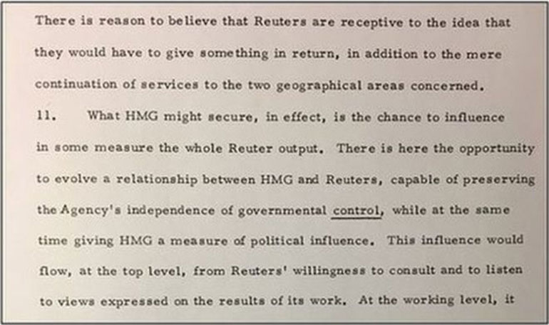 Έγγραφο του Foreign Office 