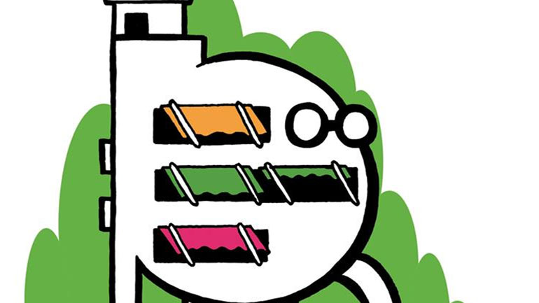 «Πράσινο» φιλί της ζωής σε πολυκατοικία του Μεσοπολέμου