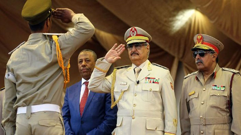 Ο Σάρατζ αρνήθηκε να συναντηθεί με τον Χάφταρ