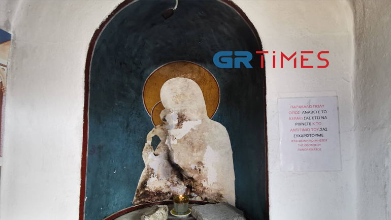 Βανδάλισαν εκκλησάκια στο κέντρο της Θεσσαλονίκης