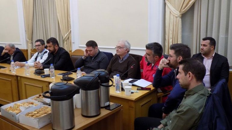 Ηράκλειο: Συνεδρίαση του Συντονιστικού Οργάνου Πολιτικής Προστασίας για το σχέδιο αντιμετώπισης έκτακτων αναγκών