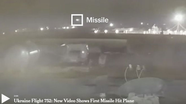Νέο βίντεο των New York Times: Δύο οι ρουκέτες που έπληξαν το ουκρανικό Boeing