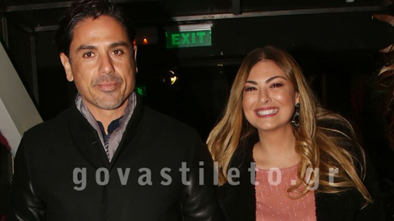 Δέσποινα Καμπούρη – Βαγγέλης Ταρασιάδης: Full in love σε βραδινή έξοδο