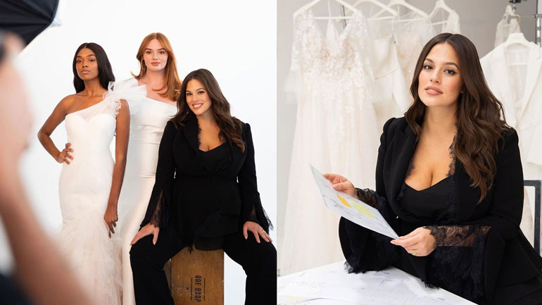 Η Ashley Graham κυκλοφορεί την πρώτη της bridal συλλογή για plus size γυναίκες