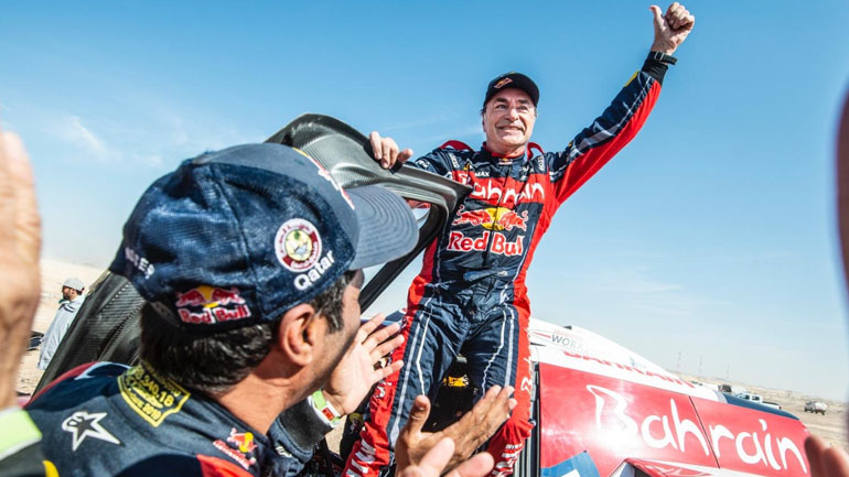 Ο γερόλυκος Carlos Sainz νικητής του Rally Dakar
