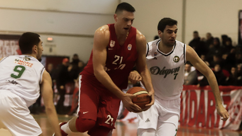 Α2: Νίκη για τον Ολυμπιακό Β’ στο Χαϊδάρι