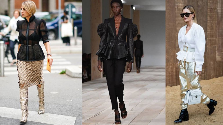 Τα peplum tops είναι η νέα τάση του 2020