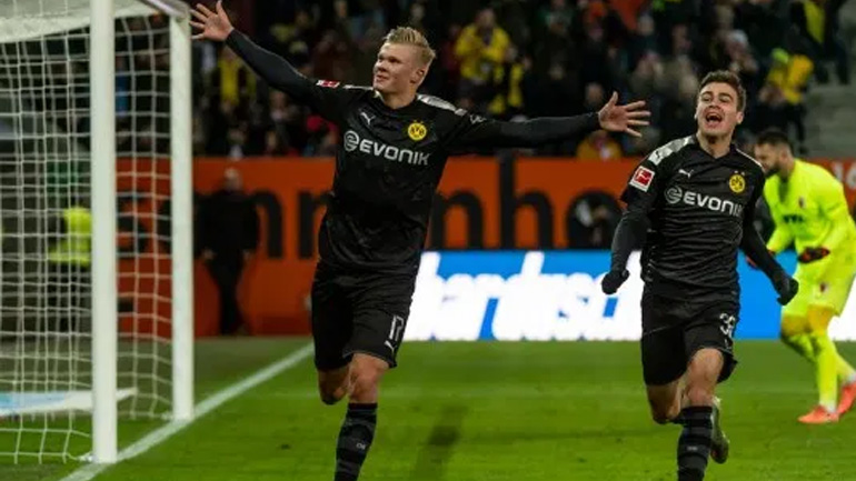 «Διαστημικό» ντεμπούτο του Χάαλαντ, χατ-τρικ με τη φανέλα της Ντόρτμουντ
