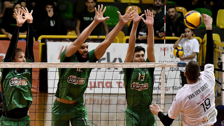 Volley League: Ο Παναθηναϊκός πήρε το ντέρμπι, 3-2 τον ΠΑΟΚ
