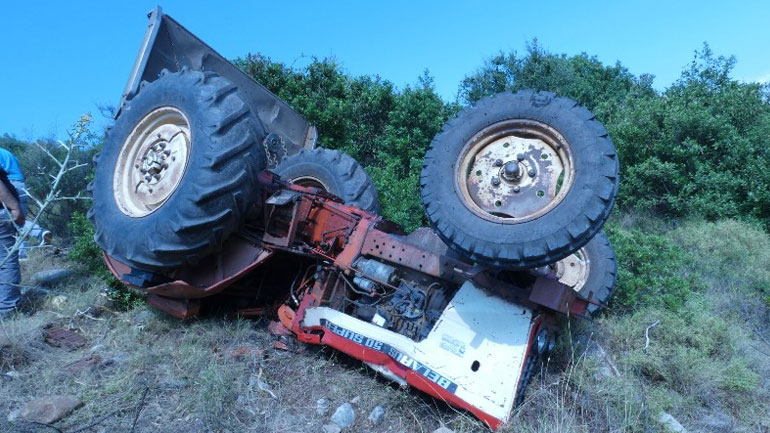 Κατερίνη: Νεκρός 69χρονος αγρότης που καταπλακώθηκε από το τρακτέρ του