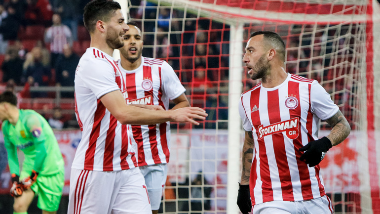 Παρέμεινε πρώτος ο Ολυμπιακός, 4-2 τον Άρη