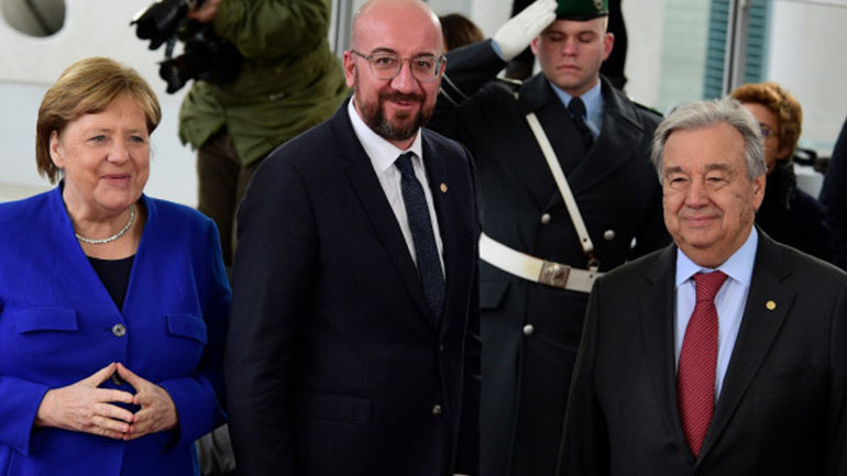 Σαρλ Μισέλ: Καθοριστικής σημασίας τα αποτελέσματα της Διάσκεψης του Βερολίνου