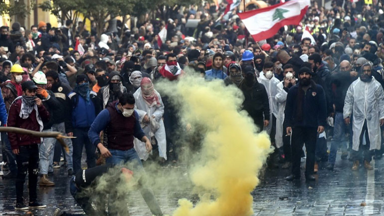 Λίβανος: Περίπου 400 τραυματίες λόγω επεισοδίων με δυνάμεις της τάξης