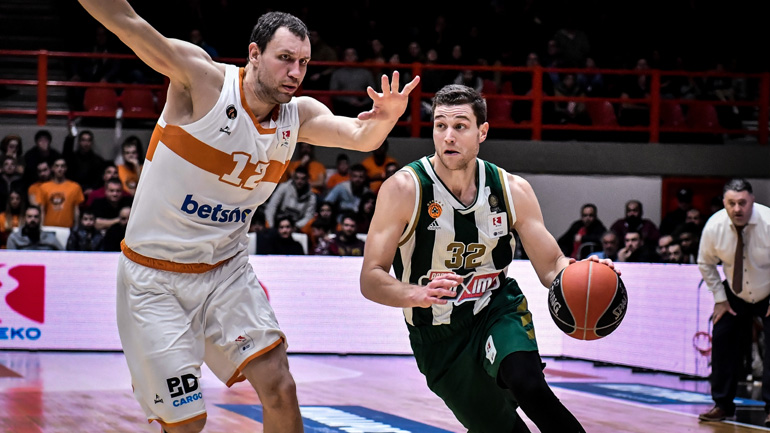 Πέρασε εύκολα από την Πάτρα ο Παναθηναϊκός, 99-76 τον Προμηθέα