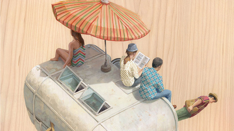 Κόσμοι που επιπλέουν, στις τοιχογραφίες της Cinta Vidal