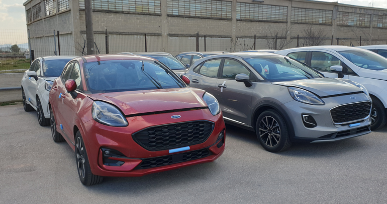 Τα πρώτα Ford Puma που έχουν έρθει στη χώρα μας