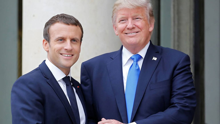 Μακρόν και Τραμπ συμφωνούν σε μια εκεχειρία στη διαμάχη φορολόγησης ψηφιακών υπηρεσιών