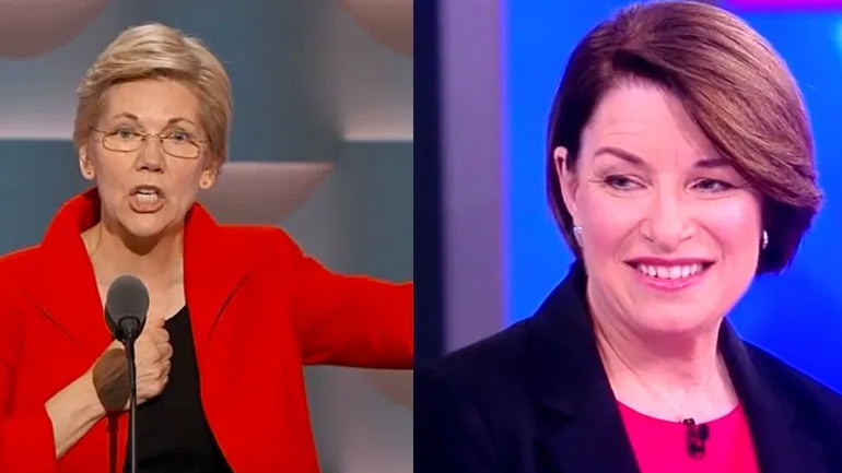 ΗΠΑ: Γουόρεν και Κλόμπουτσαρ στηρίζει για το χρίσμα των Δημοκρατικών η εφημερίδα «New York Times»