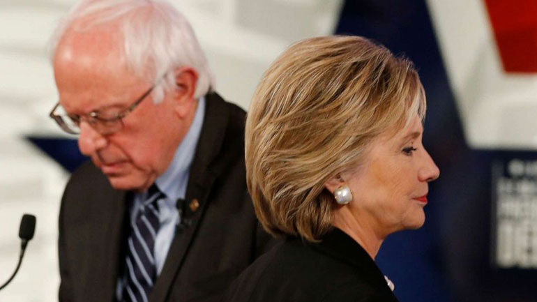 Χίλαρι Κλίντον κατά Μπέρνι Σάντερς: Κανείς δεν τον συμπαθεί, κανείς δεν θέλει να συνεργαστεί μαζί του
