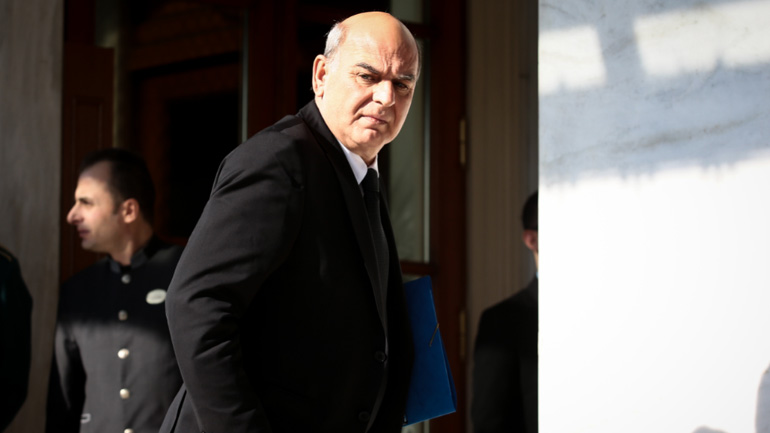 Ο πρόεδρος της ΕΠΟ, Βαγγέλης Γραμμένος