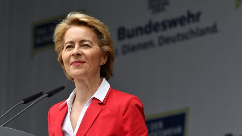 Συγχαρητήριο μήνυμα από την Ούρσουλα φον ντερ Λάιεν στην Αικ. Σακελλαροπούλου