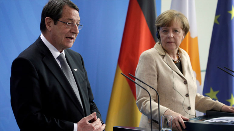 Τηλεφωνική επικοινωνία Αναστασιάδη – Μέρκελ