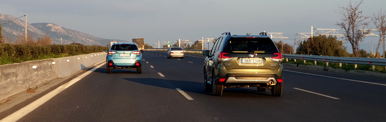Τα δύο νέα Forester και XV κυκλοφορύν ήδη ανάμεσά μας...