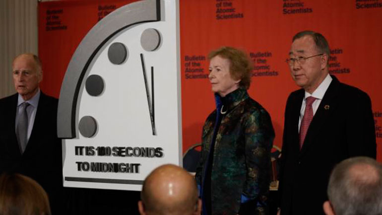 ΗΠΑ: Το «ρολόι της Αποκάλυψης» προχώρησε 20 δευτερόλεπτα – Πιο κοντά από ποτέ στα μεσάνυχτα