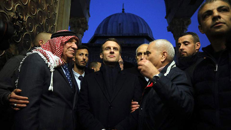 Μακρόν: Το Ολοκαύτωμα δεν μπορεί να χρησιμοποιείται για να δικαιολογεί τον «διχασμό» ή «το μίσος»