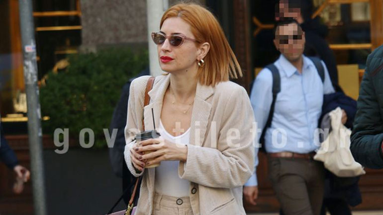 Μαρία Ηλιάκη: Για ψώνια στο κέντρο της Αθήνας με άψογο look!