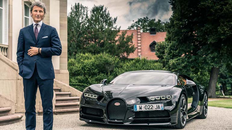 Ο επικεφαλής της Bugatti οδηγεί Porsche