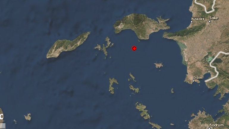 Σεισμική δόνηση 3,7 Ρίχτερ ανοιχτά της Σάμου