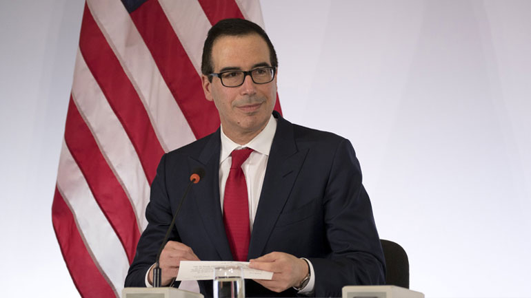 Αισιόδοξος για το ενδεχόμενο μιας εμπορικής συμφωνίας μεταξύ ΗΠΑ-Βρετανίας ο Αμερικανός υπουργός Οικονομικών