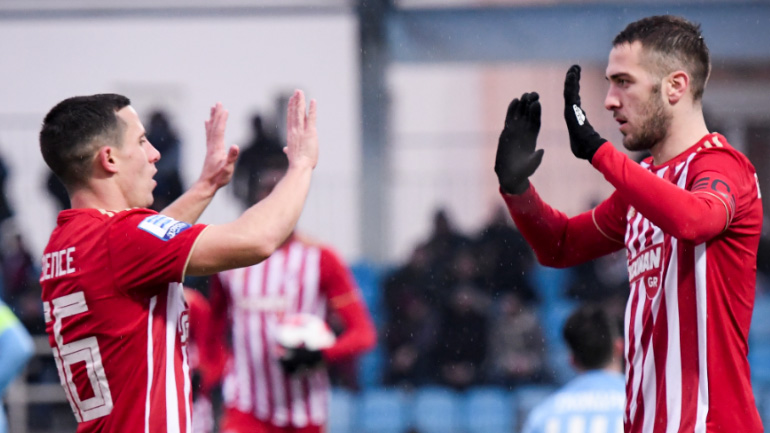 Ολυμπιακός: Στην αποστολή για το ντέρμπι με την ΑΕΚ οι Ποντένσε και Φορτούνης