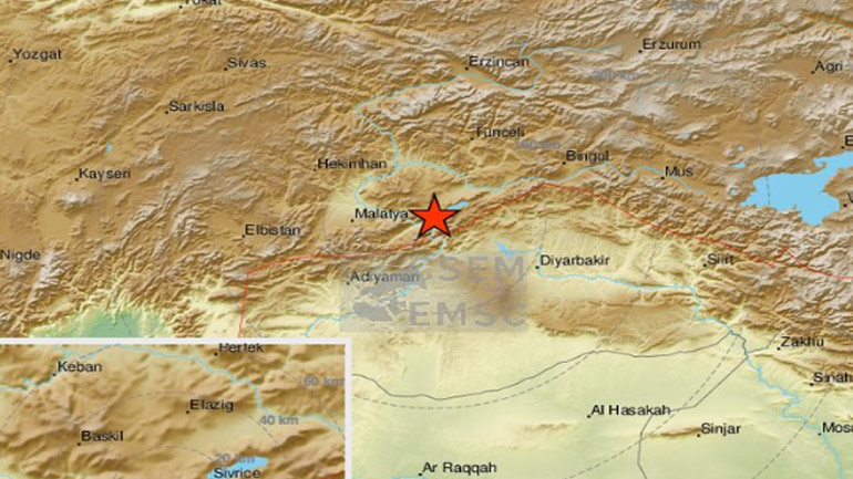 Νέα ισχυρή δόνηση 5,1 Ρίχτερ στη σεισμόπληκτη Τουρκία Νέα ισχυρή δόνηση 5,1 Ρίχτερ στη σεισμόπληκτη Τουρκία