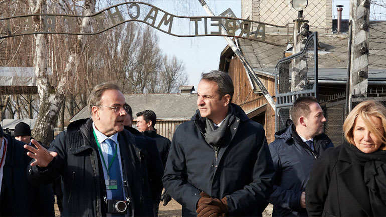 Στο Άουσβιτς ο Μητσοτάκης για τις εκδηλώσεις μνήμης