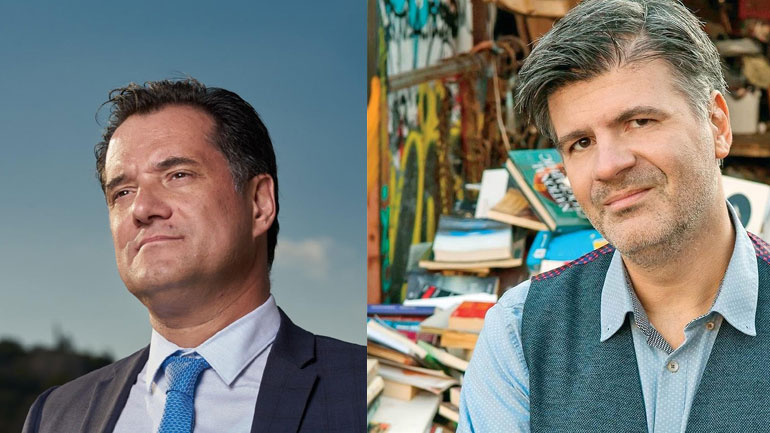 Στα μαχαίρια ο Άδωνις Γεωργιάδης με τον συνθέτη Φοίβο Δεληβοριά