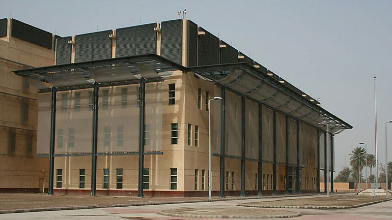 Ρουκέτες έπληξαν την αμερικανική πρεσβεία στη Βαγδάτη