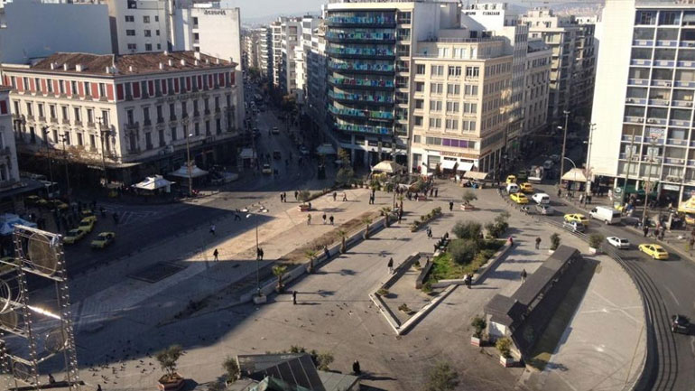 Δήμος Αθηναίων: Τον Φεβρουάριο θα ολοκληρωθεί η ανακατασκευή της πλατείας Ομονοίας